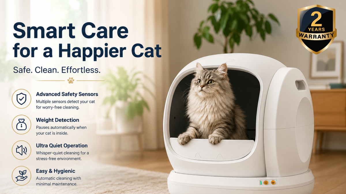 Are Automatic Litter Boxes Safe for Cats? What the Sensors Actually Do