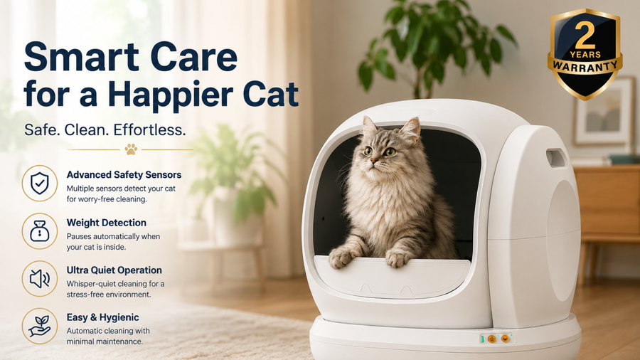 Are Automatic Litter Boxes Safe for Cats? What the Sensors Actually Do