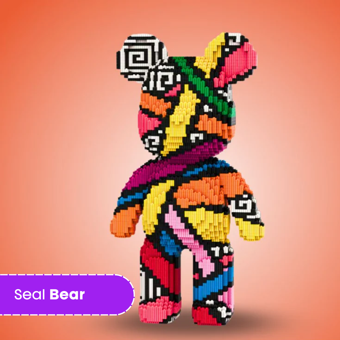 Buildable Brick Bear