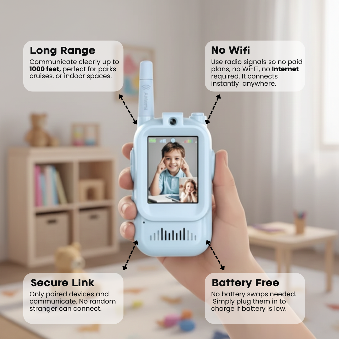 Zivii™ Video Walkie Talkies