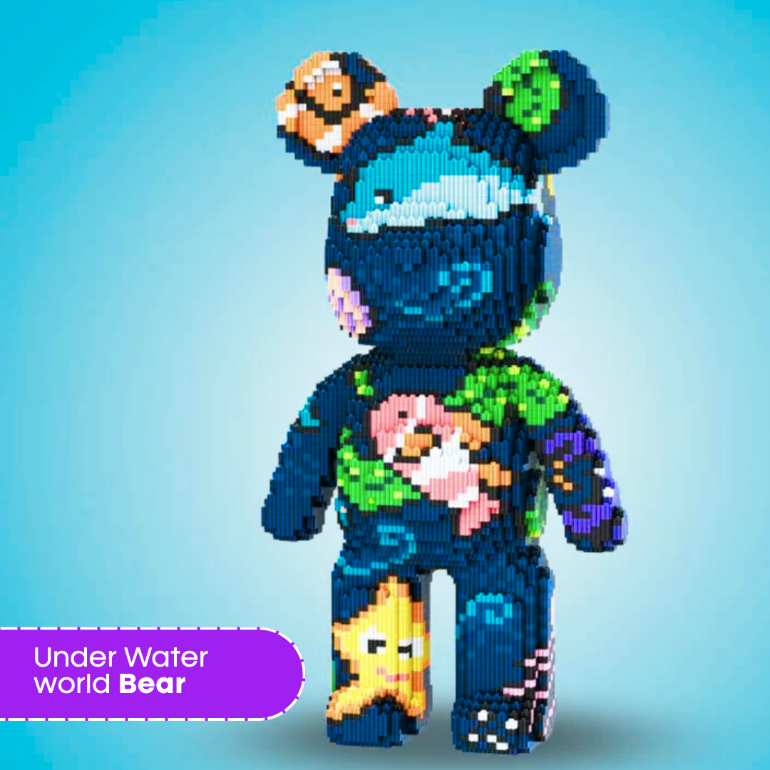 Buildable Brick Bear