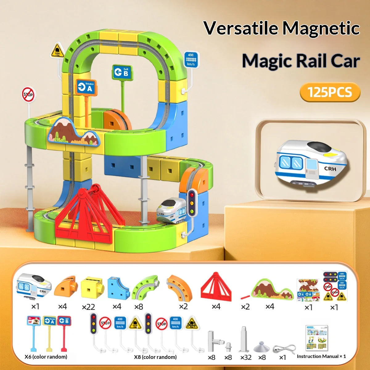 Infinity Racer 3D Train
